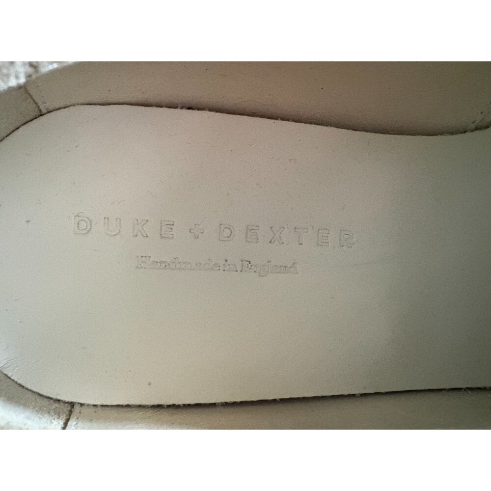 Duke + Dexter Core Wilde olive Penny Loafer Sz 7 Uk 8 US co:black white New - Picture 8 of 9